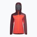 Giacca da pioggia da donna ORTOVOX Westalpen 3L Corallo chiaro