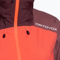 Giacca da pioggia da donna ORTOVOX Westalpen 3L Corallo chiaro 3
