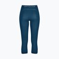 Pantaloni termoattivi da donna ORTOVOX 120 Comp Light Short blu petrolio 4