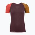 T-shirt termoattiva da donna ORTOVOX 120 Comp Light winetasting 4