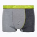 Boxer termici da uomo ORTOVOX 150 Essential Trunks in misto grigio
