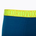 Boxer termici da uomo ORTOVOX 150 Essential Trunks blu petrolio 3