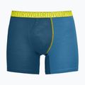 Boxer termici da uomo ORTOVOX 150 Essential Briefs blu petrolio