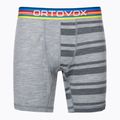 Boxer termici da uomo ORTOVOX 185 Rock'N'Wool misto grigio