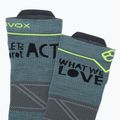 Calze da trekking da uomo ORTOVOX Alpine Light Low grigio artico 3