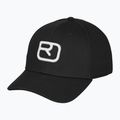 Cappello da baseball Ortovox Logo Flex nero raven