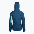 Giacca ibrida da donna ORTOVOX Swisswool Piz Duan blu petrolio 2