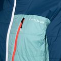 Giacca ibrida da donna ORTOVOX Swisswool Piz Duan blu petrolio 3