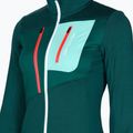 Giacca da trekking da donna ORTOVOX Fleece Grid Hoody dark pacific 3