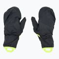 Guanti da paracadutismo da uomo ORTOVOX Fleece Grid Cover nero corvino 5