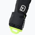 Guanti da paracadutismo da uomo ORTOVOX Fleece Grid Cover nero corvino 6