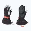 Guanti da sci da donna ORTOVOX Merino Freeride 3 Finger nero corvino