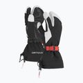 Guanti da sci da donna ORTOVOX Merino Freeride 3 Finger nero corvino