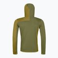 Felpa da uomo ORTOVOX in pile Light Grid con cappuccio alle erbe selvatiche 2