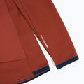 Felpa con cappuccio da uomo ORTOVOX Fleece Grid Hoody arancione 4