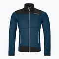 Felpa da uomo ORTOVOX Fleece Light deep ocean