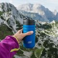 Esbit Majoris Tazza termica in acciaio inox con coperchio a ribalta 450 ml blu pile 6