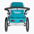 Qeridoo Speedkid 1 rimorchio per biciclette blu petrolio 4