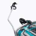 Rimorchio per biciclette Qeridoo Speedkid 2 blu petrolio 7