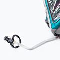 Rimorchio per biciclette Qeridoo Sportrex 1 blu petrolio 8