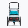 Rimorchio per bicicletta Qeridoo Kidgoo1 blu petrolio 3