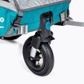 Rimorchio per bicicletta Qeridoo Kidgoo1 blu petrolio 5