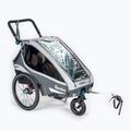 Rimorchio per bicicletta Qeridoo Kidgoo1 Sport grigio antracite 2
