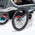 Rimorchio per bicicletta Qeridoo Kidgoo1 Sport grigio antracite 5