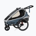 Qeridoo Kidgoo 1 rimorchio per bicicletta blu navy