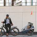 Qeridoo Kidgoo 1 rimorchio per bicicletta blu navy 5