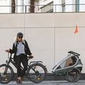 Rimorchio per bicicletta Qeridoo Kidgoo 1 verde edera 5
