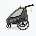 Rimorchio per bici Qeridoo Qupa 2 2022 lime 2