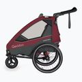 Rimorchio per bicicletta Qeridoo Sportrex 1 rosso cayenne 2