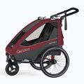 Rimorchio per bicicletta Qeridoo Sportrex 2 rosso cayenne