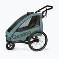 Carrello per bicicletta Qeridoo Qupa 1 mineral blue