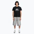 Maglietta Alpha Industries Basic nera da uomo 2
