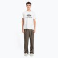 Maglietta Alpha Industries Basic bianca da uomo 2