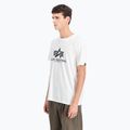 Maglietta Alpha Industries Basic bianca da uomo 4