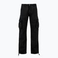 Pantaloni Alpha Industries da uomo Jet black