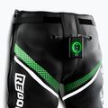 Pantaloni per la rigenerazione REBOOTS Go X Straight Cut black/white/green 12
