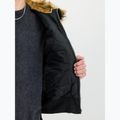Giacca Alpha Industries 45/P Custom Bomber da uomo con cappuccio nero/riflettente 6