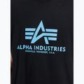 Alpha Industries polo uomo basic nero/blu 4