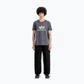 Maglietta Alpha Industries Basic uomo grigio-nero 2