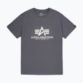 Maglietta Alpha Industries Basic uomo grigio-nero 8