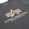 Maglietta Alpha Industries Basic uomo grigio-nero 7