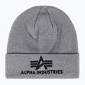 Cappello Alpha Industries 3D in erica grigia