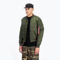 Alpha Industries MA-1 VF 59 Vintage Fit Bomber giacca da uomo verde scuro