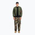 Alpha Industries MA-1 VF 59 Vintage Fit Bomber giacca da uomo verde scuro 2