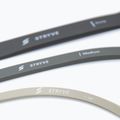 Set di bande elastiche per allenamento STRYVE Power Band 3 pack blackgrey/beige 3