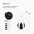 Palla da ginnastica STRYVE Active 70 cm black 4